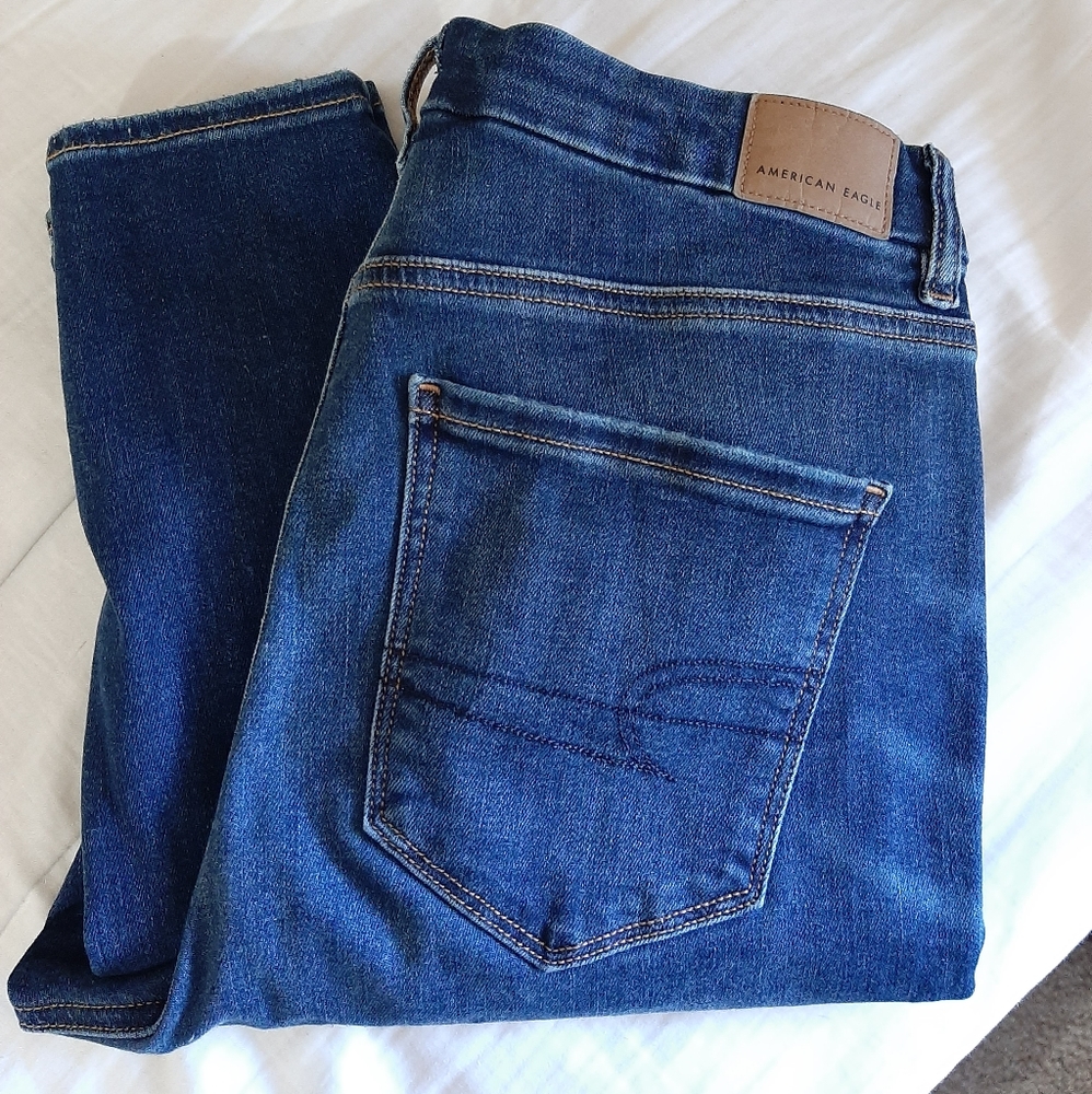 AE Ne(x)t Level Curvy High-Waisted Jeggings